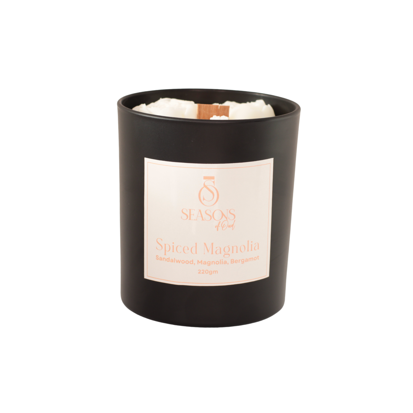 Spiced Magnolia: Scented Candle 220gm