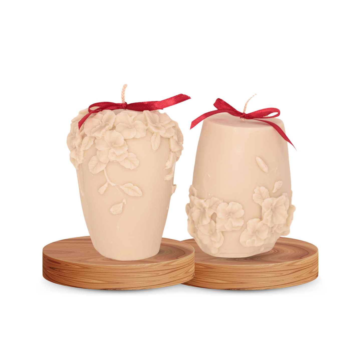 Mystic Garden: Scented Candles (Beige)