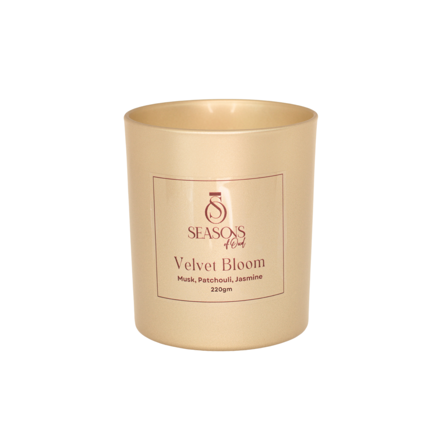 Velvet Bloom: Scented Candle 220gm