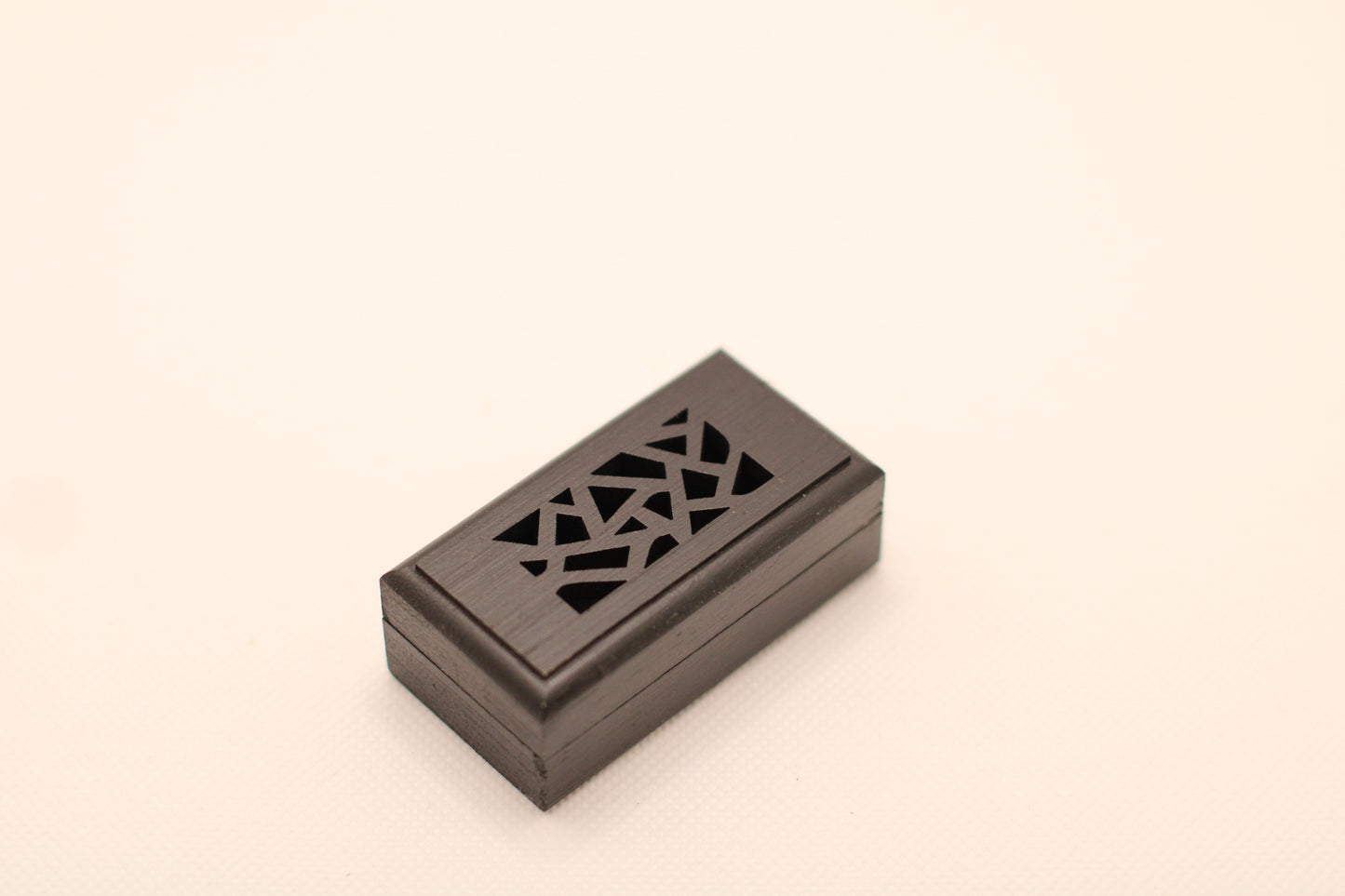 Wooden Incense Stick Burner Wooden Box (Black)