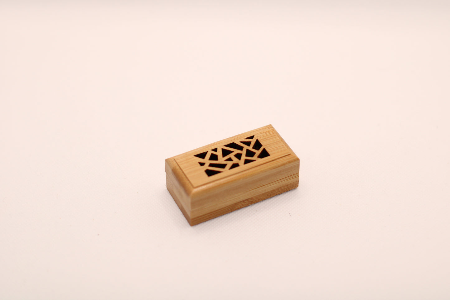 Wooden Incense Stick Burner Wooden Box (Warm Beige)